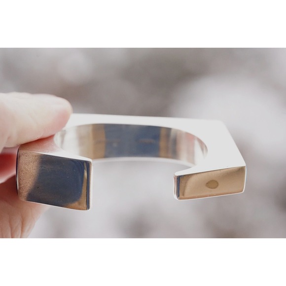 Jim Harrison Navajo Native Indian Sterling Inlay Multi Stone Cuff Bracelet Heavy - Picture 17 of 17